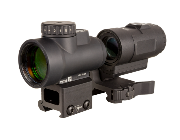 Trijicon MRO® HD 1x25 Red Dot Sight with 3x Magnifier