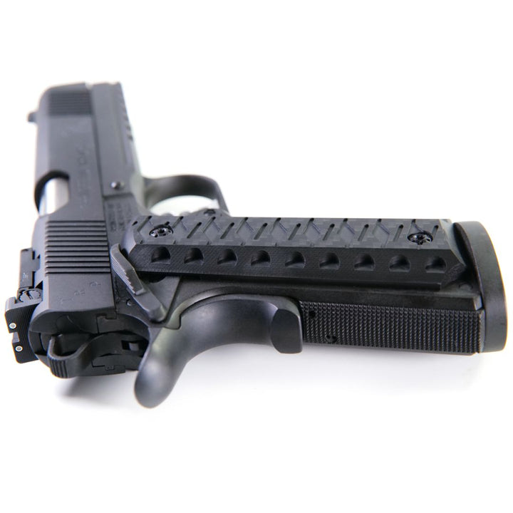 Ktactical KATANA Style Carbon Fiber Laminated G10 Pistol Grip Plate for 1911