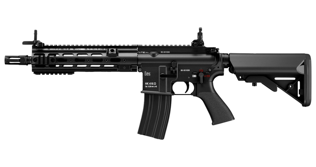 Tokyo Marui HK416 Delta Black Next Generation (NGRS) AEG Airsoft Rifle