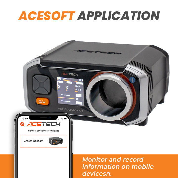 ACETECH AC6000 MKIII BT Chronograph (MK3 APP Bluetooth Version)