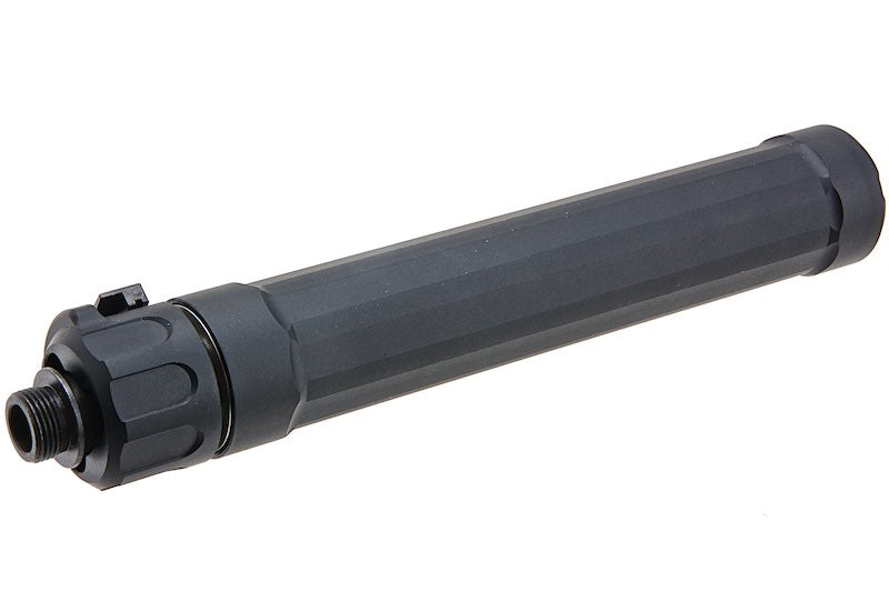 5KU Ryder9 Suppressor for CYMA MP5 Series (Come with CYMA Spec Flash Hider) - Black