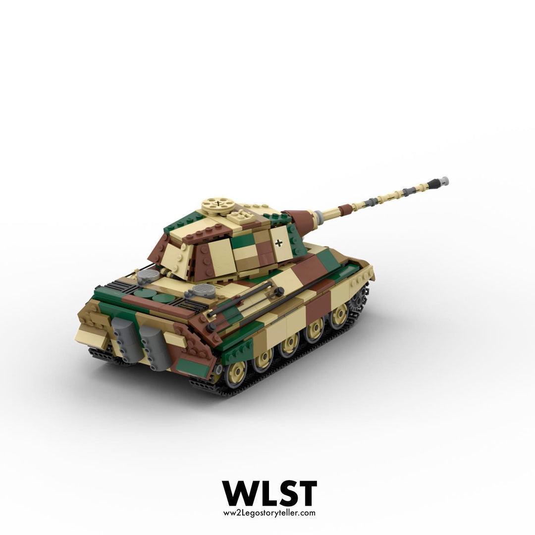 WLST Königstiger (Tiger II) Brick Model Set