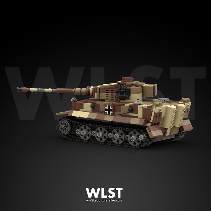 WLST Tiger (Panzer VI Ausf.E) 1944 Brick Model Set