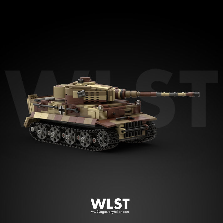 WLST Tiger (Panzer VI Ausf.E) 1944 Brick Model Set