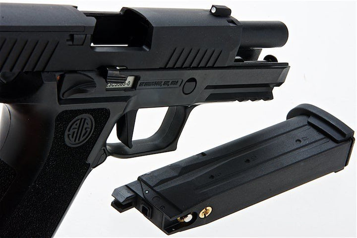 SIG SAUER P320 X CARRY Green Gas Airsoft Pistol - Black (by SIG AIR & VFC)