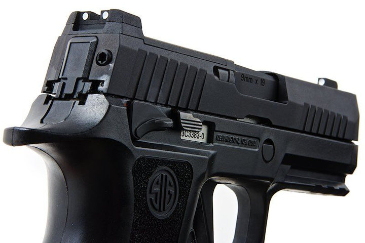 SIG SAUER P320 X CARRY Green Gas Airsoft Pistol - Black (by SIG AIR & VFC)