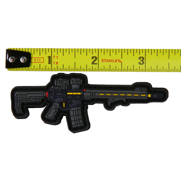 KTactical Cute Mini Gun AR15 Rifle Tiny PVC Patch