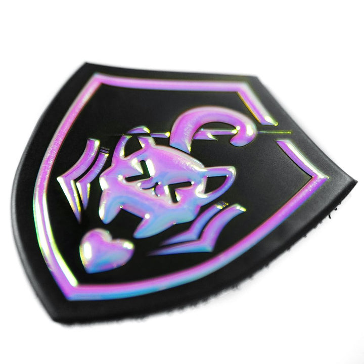 KTactical Elite Squad Emblem Neko Assault Holographic Tactical Anime Cat Girl Kawaii Hook and Loop PVC Patch