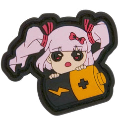 KTactical Tactical Anime Waifu Batteries Utility Mini PVC  Patch