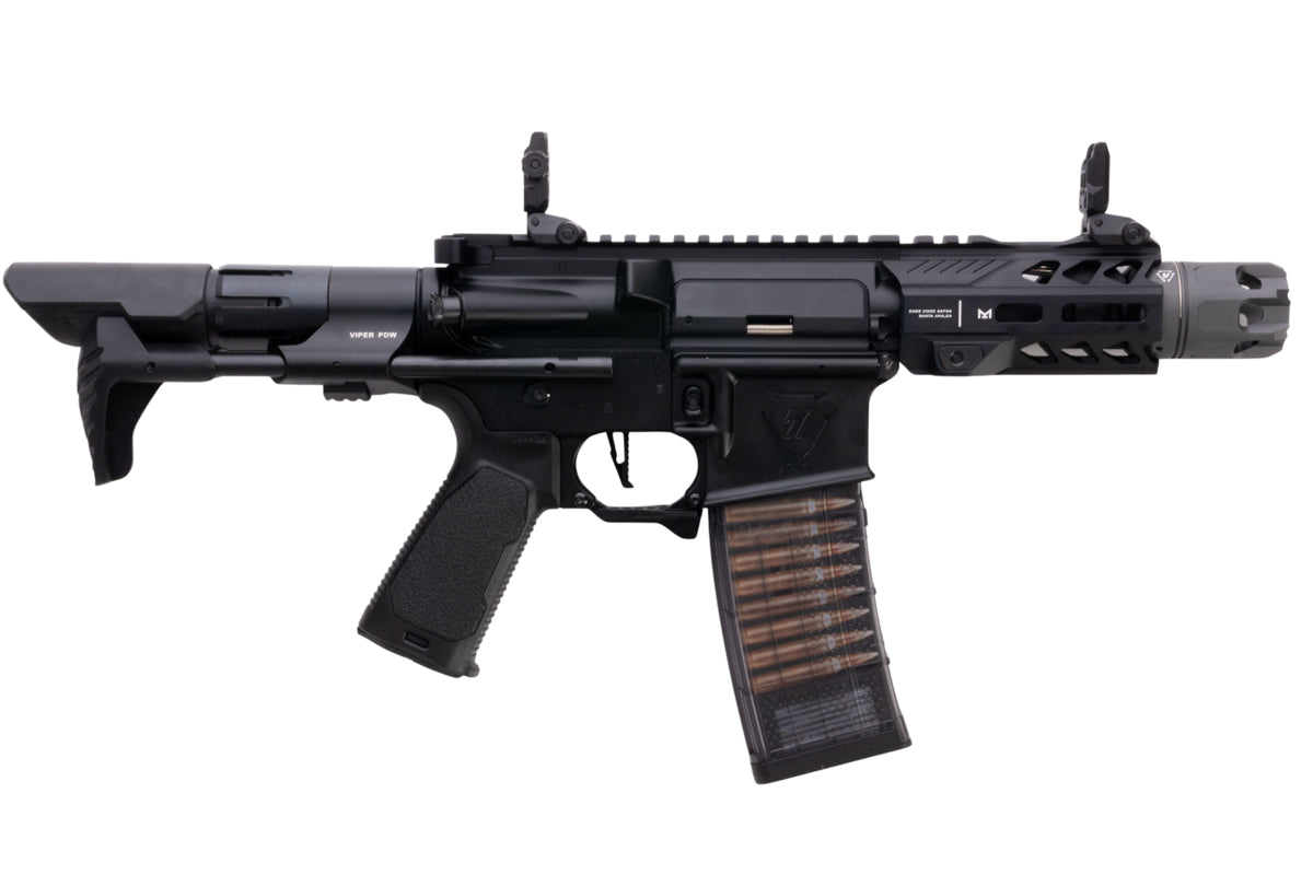 EMG Strike Industries AR Strike Oppressor Short Barrel GBB Airsoft M4 Rifle (CYMA CGS System) - 4 inch BK