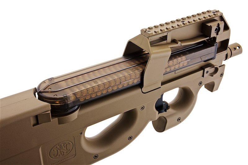 Cybergun FN P90 Airsoft AEG SMG - TAN (CM060) - by CYMA