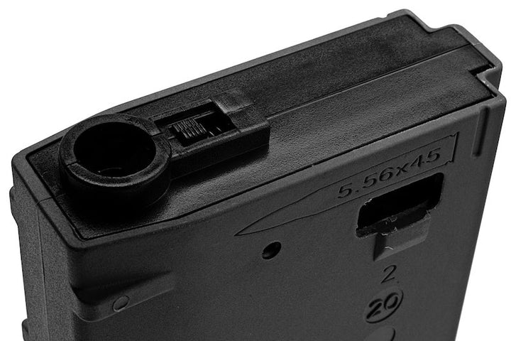 DMAG M4 Magazine (D-DAY)(30/130 rounds, Variable Capacity EMM AEG Magazine) - Black