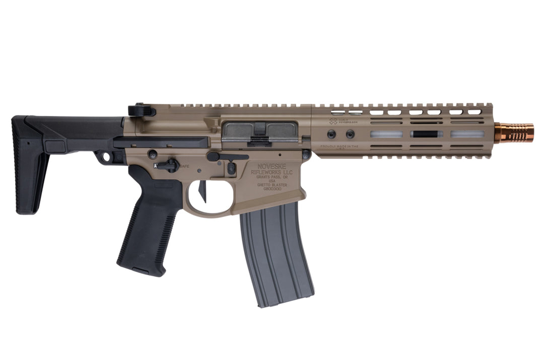 EMG Noveske N4 GHETTO BLASTER NHR-7 (7.94 inch) Airsoft M4 GBBR (MWS System) by Double Eagle - DE (Gen 2)