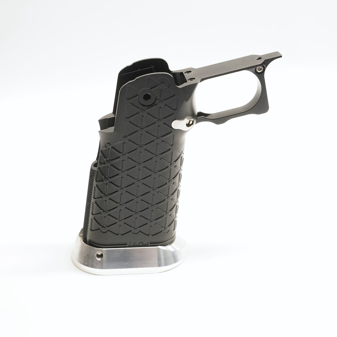 Gunsmith Bros Limcat Style Aluminium Grip for TM Hi-Capa GBBP (Triangle Shape)