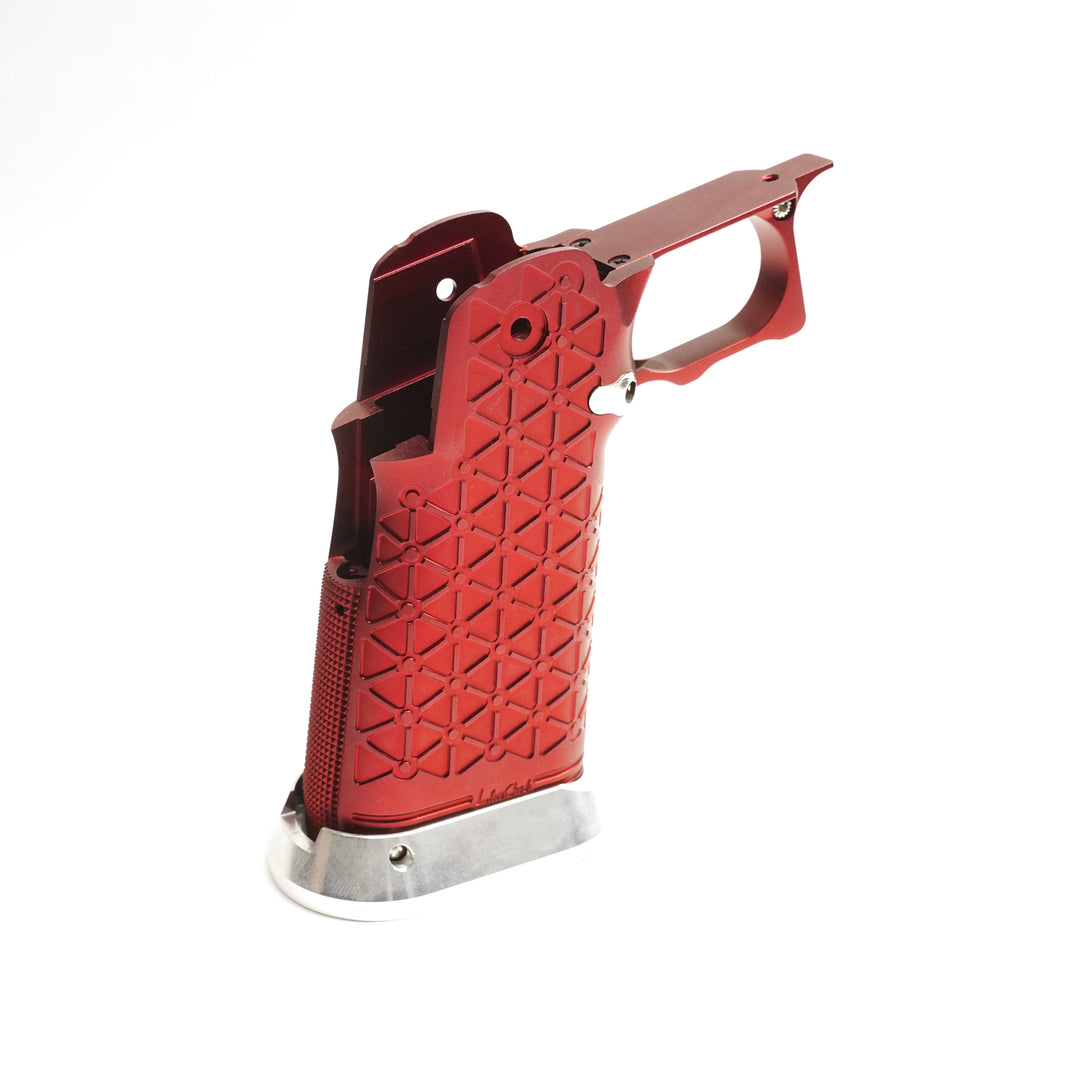 Gunsmith Bros Limcat Style Aluminium Grip for TM Hi-Capa GBBP (Triangle Shape)