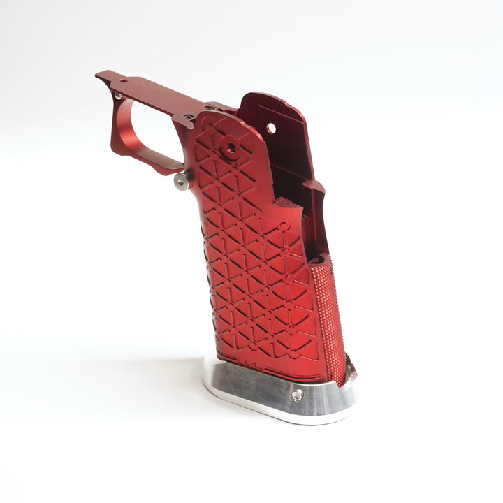 Gunsmith Bros Limcat Style Aluminium Grip for TM Hi-Capa GBBP (Triangle Shape)