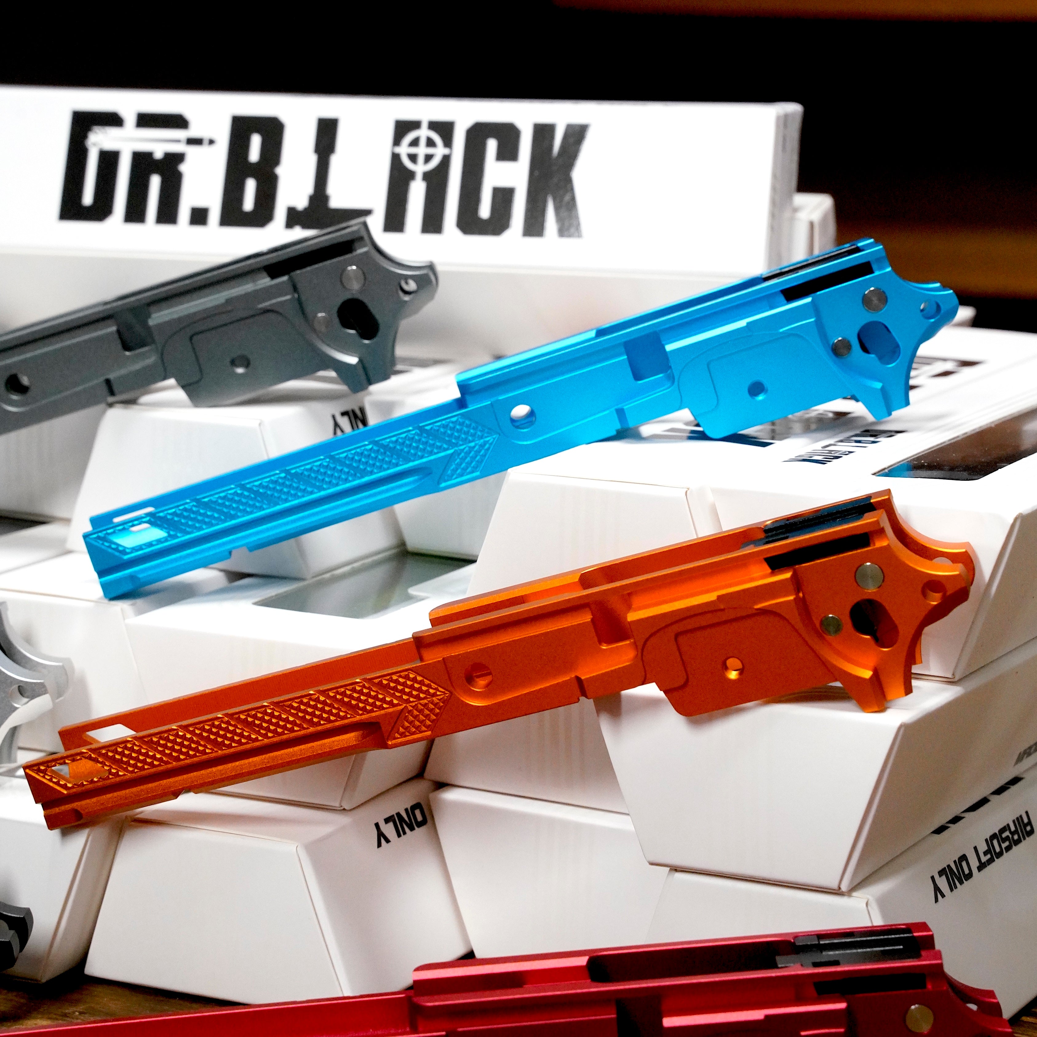 Dr. Black CNC Aluminum 4.3" Frame for Hi-capa -Style 07