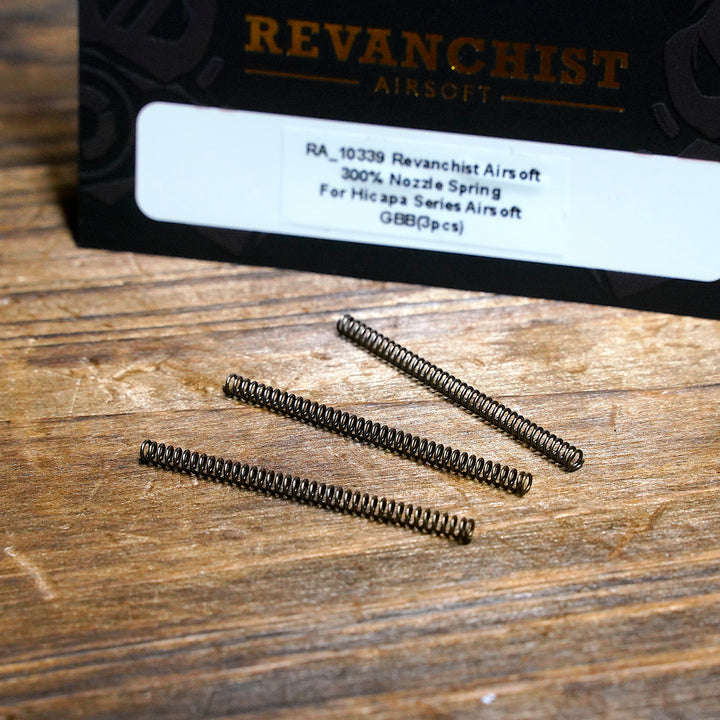 Revanchist Airsoft Nozzle Spring for Hi-Capa GBB Pistols (3pcs)