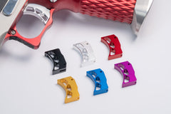 Revanchist Airsoft Aluminum Curved Trigger Type E for Hi-Capa GBB