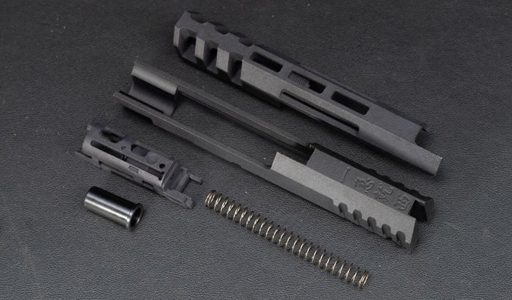 Revanchist Airsoft 3D Print 7" Open Slide Kit "Don't Rush" for Hi-Capa GBBP