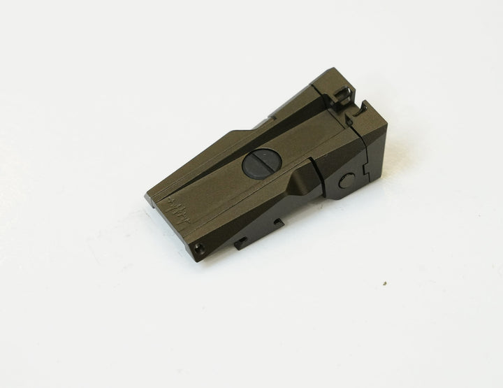 Dr. Black Aluminum Fiber Optic Rear Sight for TM Hi-Capa 5.1