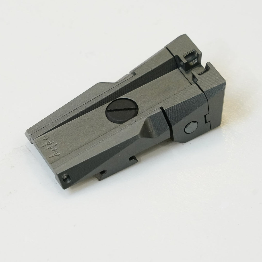 Dr. Black Aluminum Fiber Optic Rear Sight for TM Hi-Capa 5.1