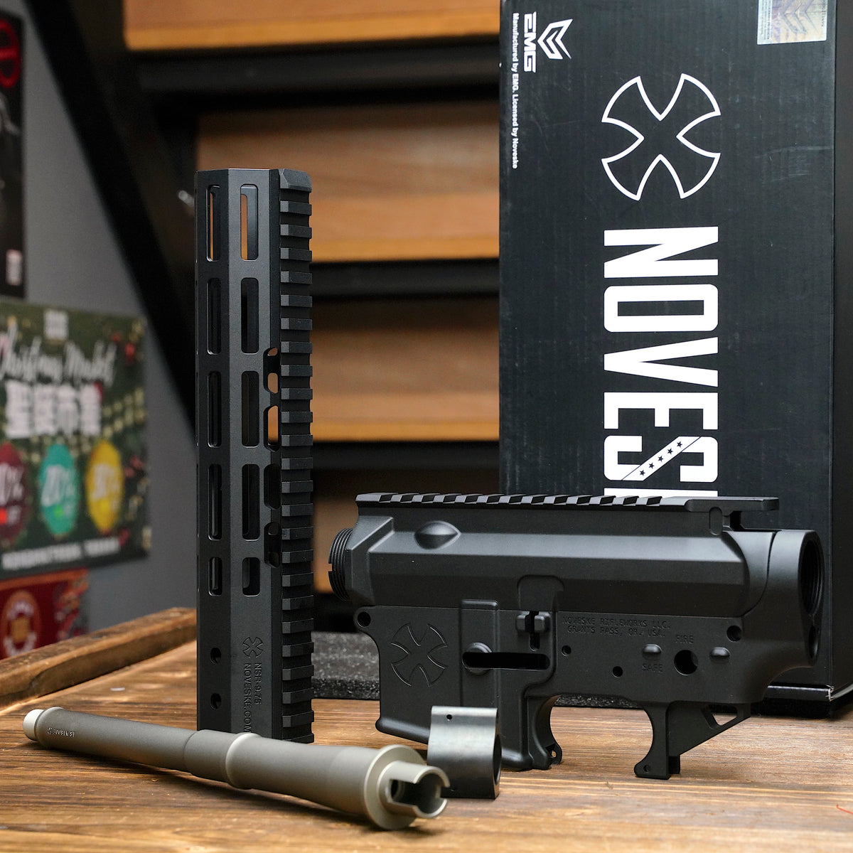 EMG Noveske Licensed Chainsaw SBR Kit for TM MWS GBBR