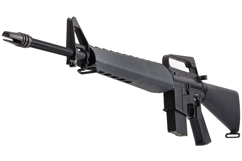 E&C XM177 E2 Airsoft AEG Rifle EC325 (QD 1.5 Gearbox, Blank Marking) - Black