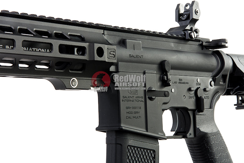 EMG SAI GRY AR15 (M4) Gen. 2 SBR Airsoft M4 AEG Rifle with Crane Stock - Black (by G&P)