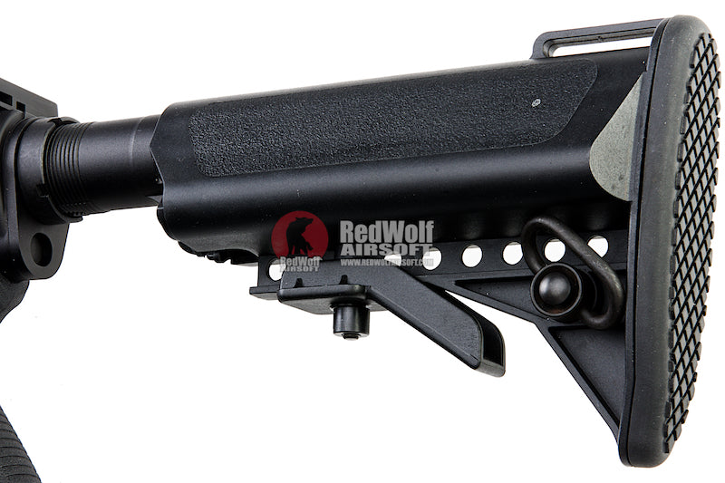 EMG SAI GRY AR15 (M4) Gen. 2 SBR Airsoft M4 AEG Rifle with Crane Stock - Black (by G&P)