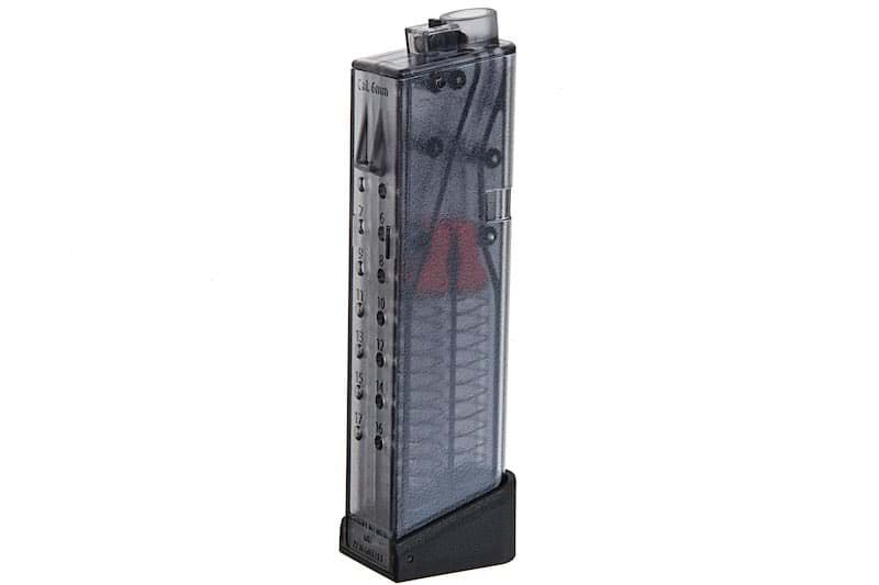 G&G ARP9 Magazine (68 rounds AEG Magazine) - Smoke Transparent