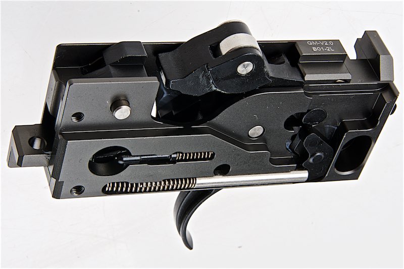 Guns Modify Tokyo Marui MWS GBBR EVO Aluminum CNC Trigger Box w/ Drop in Steel Parts (Standard Trigger)