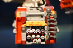 HK Bricked Hong Kong Fire Service Vehicle Brick Model Set