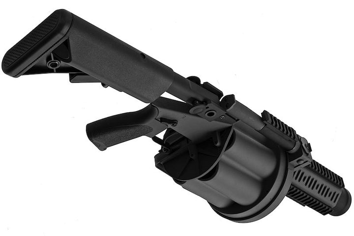 LDT MGL Grenade Launcher with Retractable Stock - Black