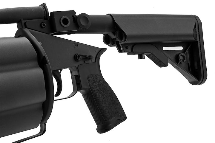 LDT MGL Grenade Launcher with Retractable Stock - Black