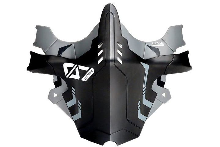 Laylax (Battle Style) Armor Face Guard - Shadow Black