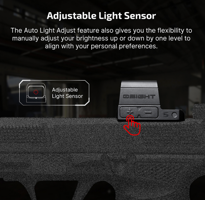 Osight S 2 MOA Dot & 32 MOA Circle with OAL Material