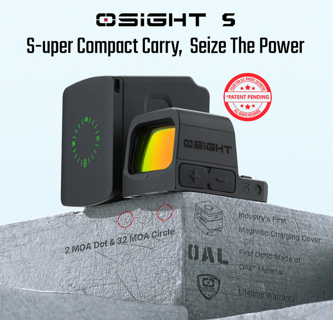 Osight S 2 MOA Dot & 32 MOA Circle with OAL Material