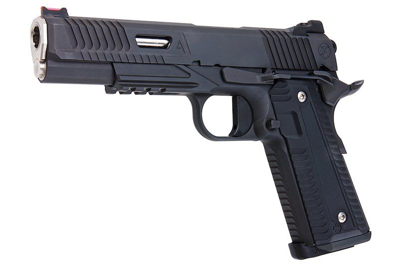 RWA NIGHTHAWK CUSTOM AGENT 2 CO2 AIRSOFT PISTOL - BLACK (STEEL VERSION)