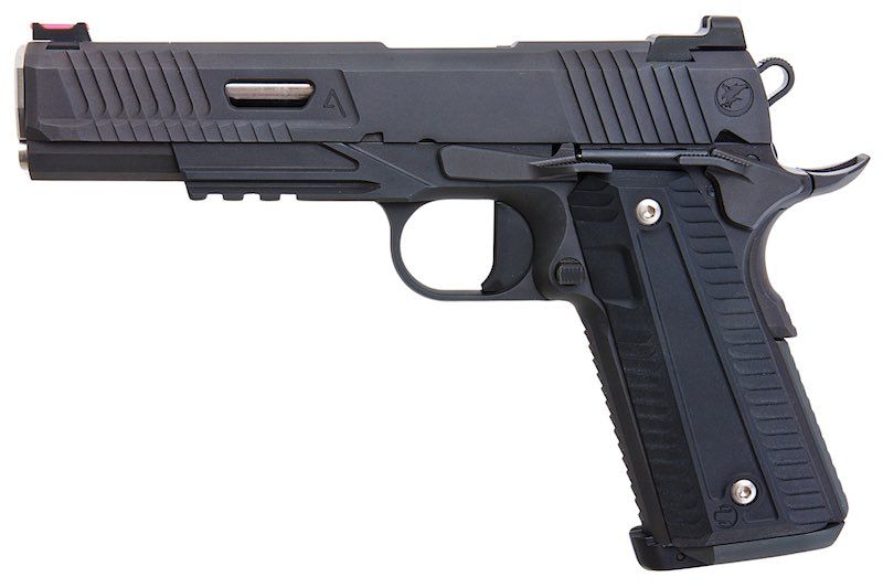 RWA NIGHTHAWK CUSTOM AGENT 2 CO2 AIRSOFT PISTOL - BLACK (STEEL VERSION)