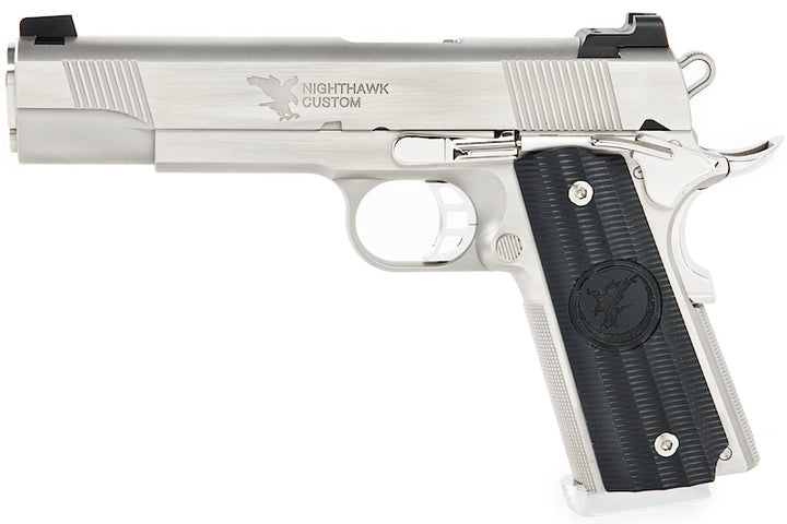 RWA Nighthawk Custom GRP Stainless Steel CO2 Airsoft Pistol - Limited Edition