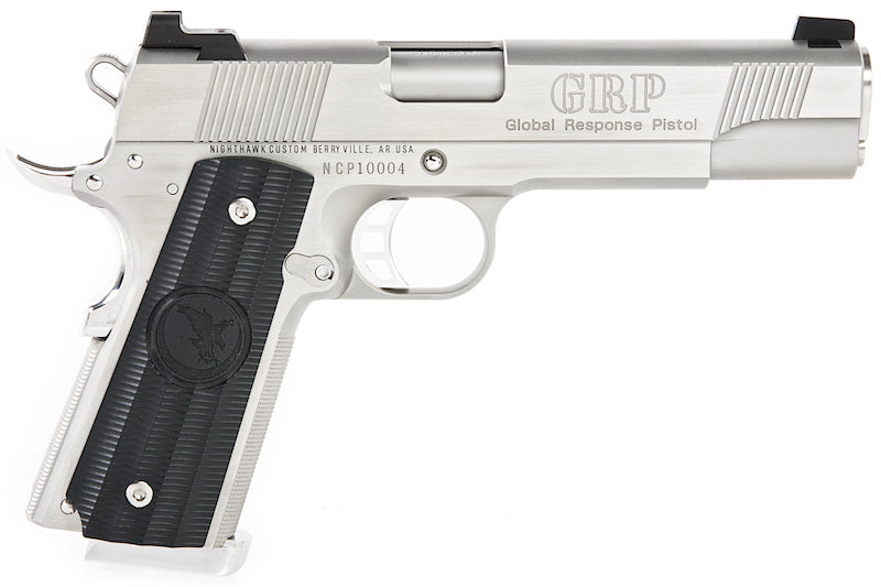 RWA Nighthawk Custom GRP Stainless Steel CO2 Airsoft Pistol - Limited Edition