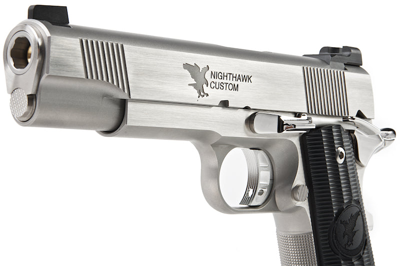 RWA Nighthawk Custom GRP Stainless Steel CO2 Airsoft Pistol - Limited Edition