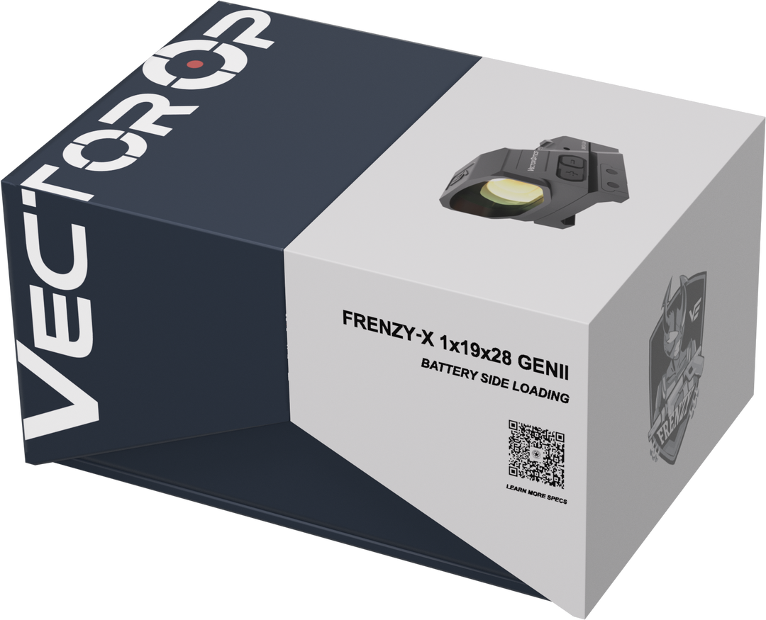 Vector Optics Frenzy-X Gen II 1x19x28 MICRO Red Dot Sight (2024)