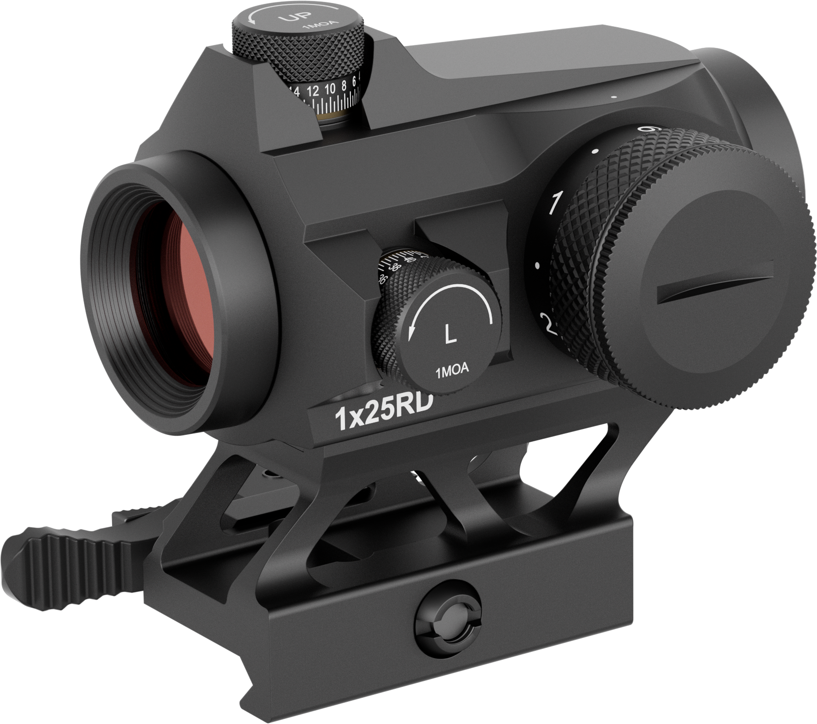 Vector Optics Maverick-II Gen II 1x25 MICRO Red Dot Sight (2024)