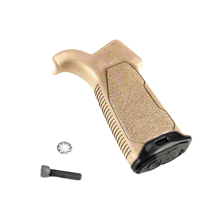 Strike Industries AR Overmolded Enhanced Pistol Grip (15 degree, FDE)