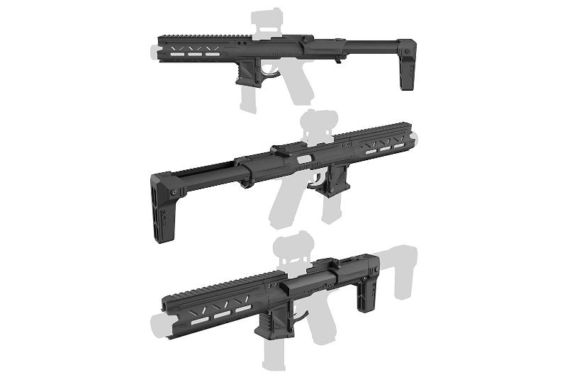 SRU Action Army AAP01 GBB Airsoft Carbine Kit - Black