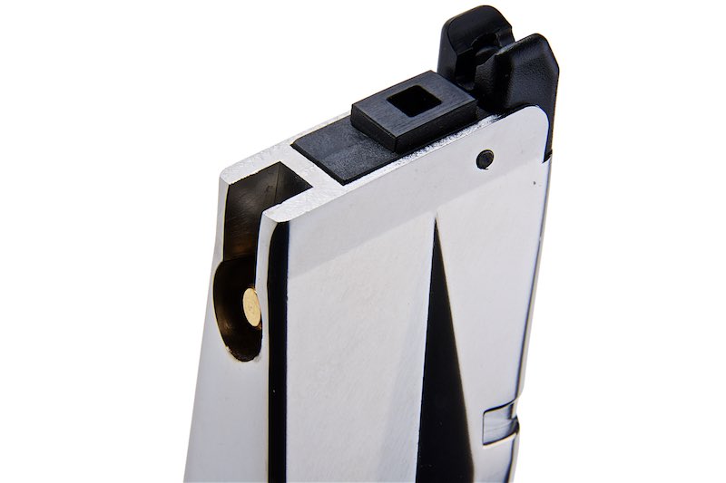 SRC Hi Capa Extended CO2 Magazine (32rds, Silver)