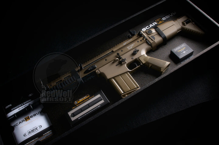 Tokyo Marui Scar H Next Generation (NGRS EBB) Airsoft AEG Rifle - FDE