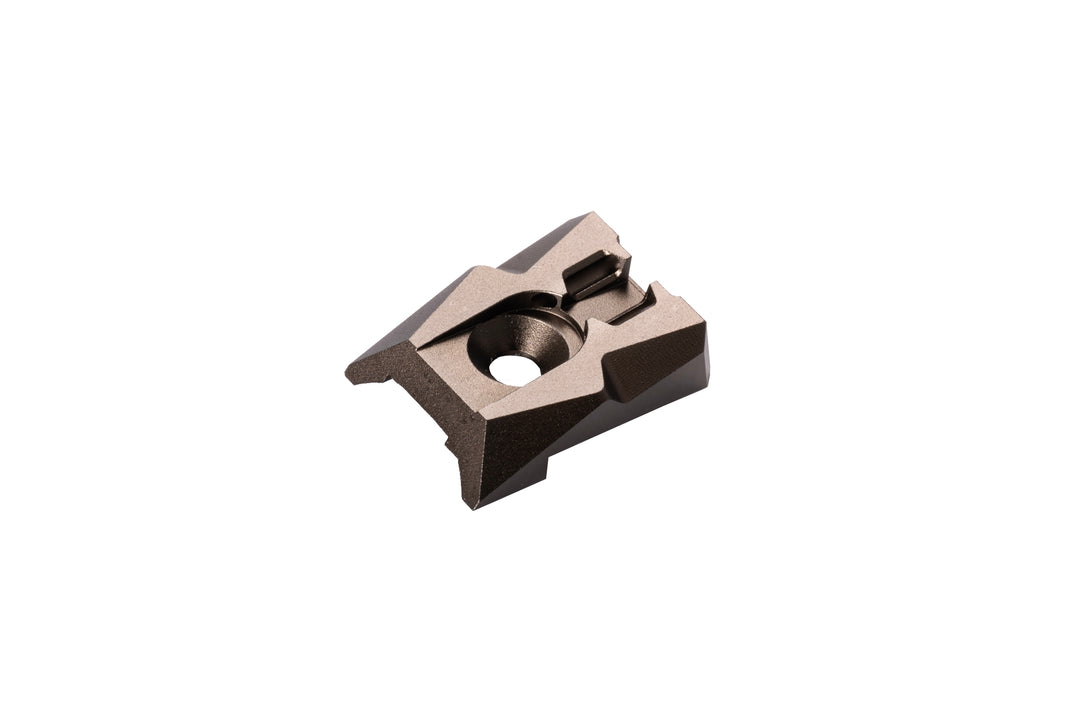 Dr. Black Aluminum Fiber Optic Rear Sight for TM Hi-Capa 4.3